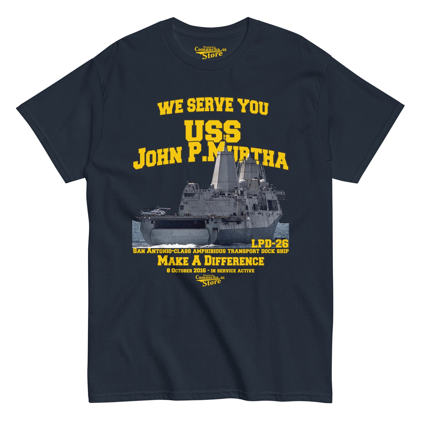 USS John P. Murtha LPD-26 t-shirt