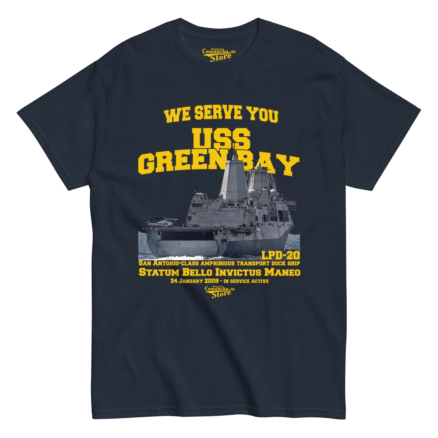 USS Green Bay LPD-20 t-shirt