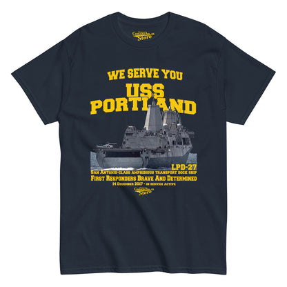 USS Portland LPD-27 t-shirt