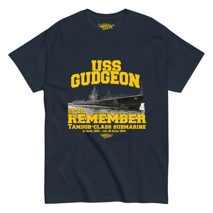 USS Gudgeon SS-211 t-shirt