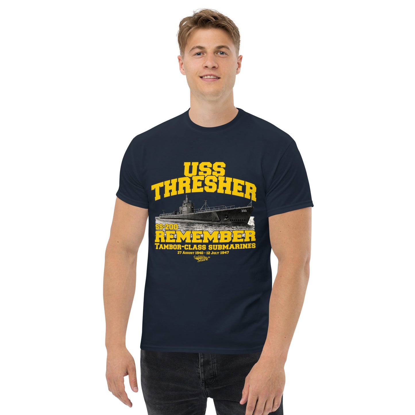 USS Thresher SS-200 shipmates t-shirt