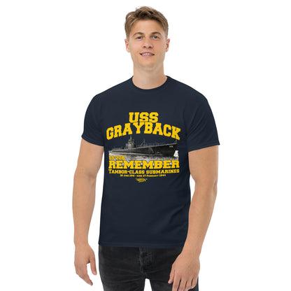 USS Grayback SS-208 t-shirt