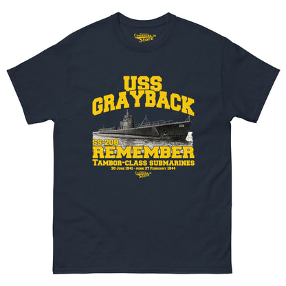 USS Grayback SS-208 t-shirt