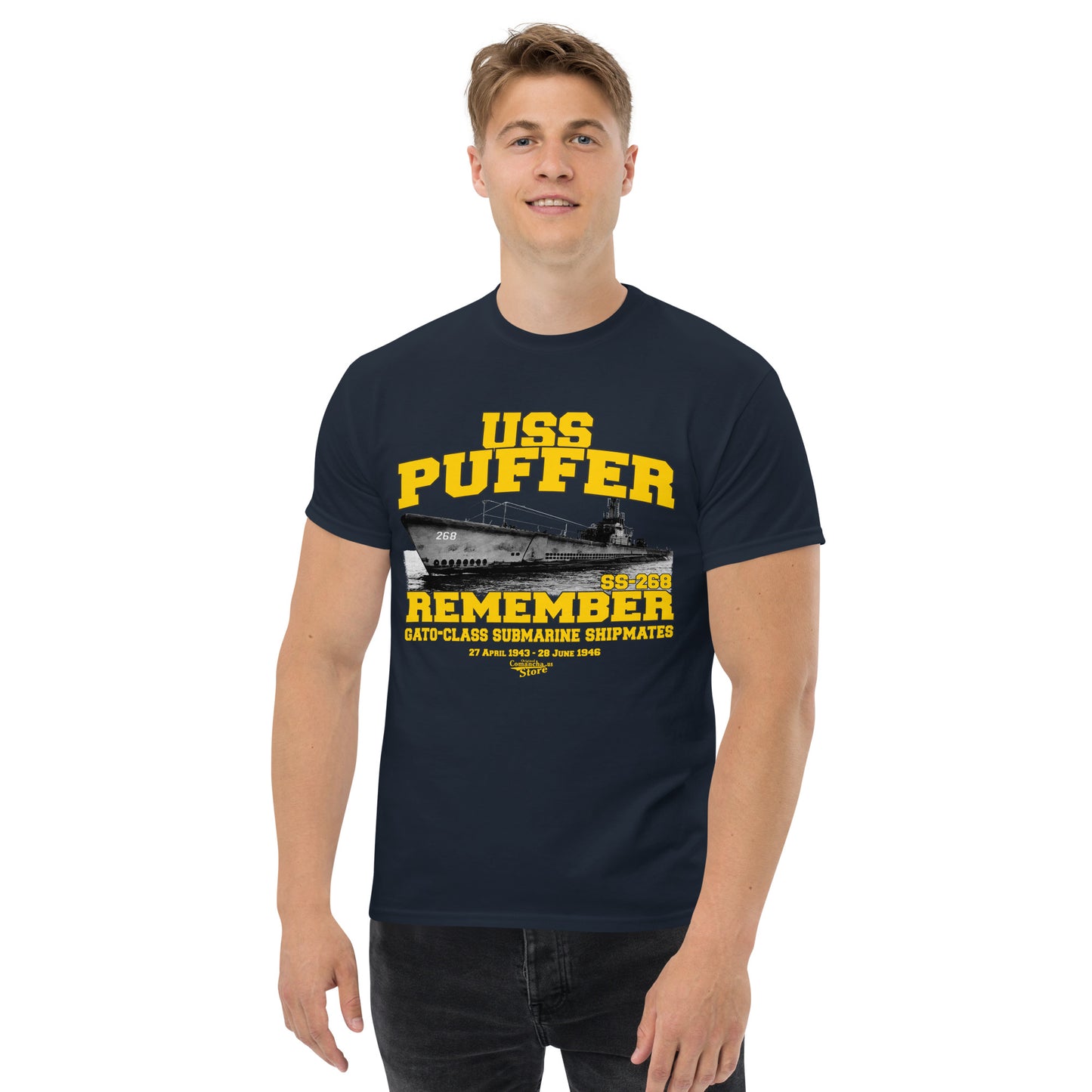 USS Puffer SS-268 shipmates t-shirt