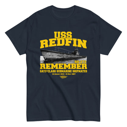 USS Redfin SS-272 Shipmates T-shirt