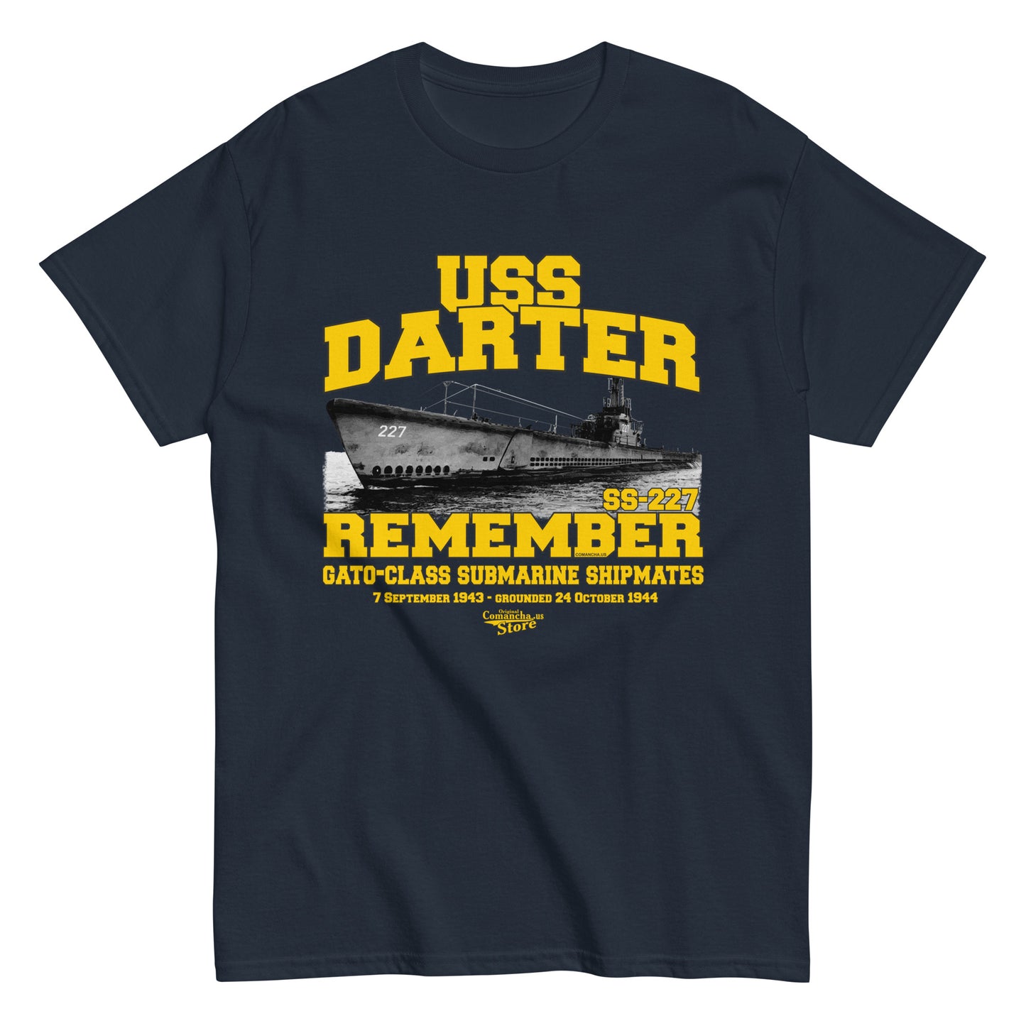 USS Darter SS-227 Submarine T-shirt