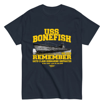 USS Bonefish SS-223 Submarine t-shirt