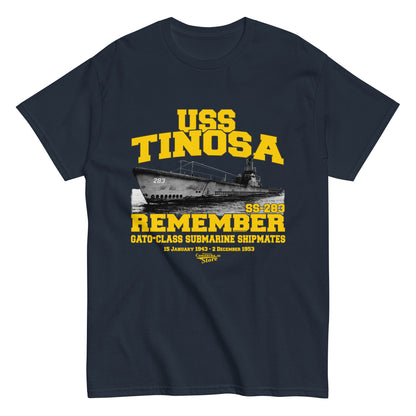 USS Tinosa SS-283 submarine t-shirt