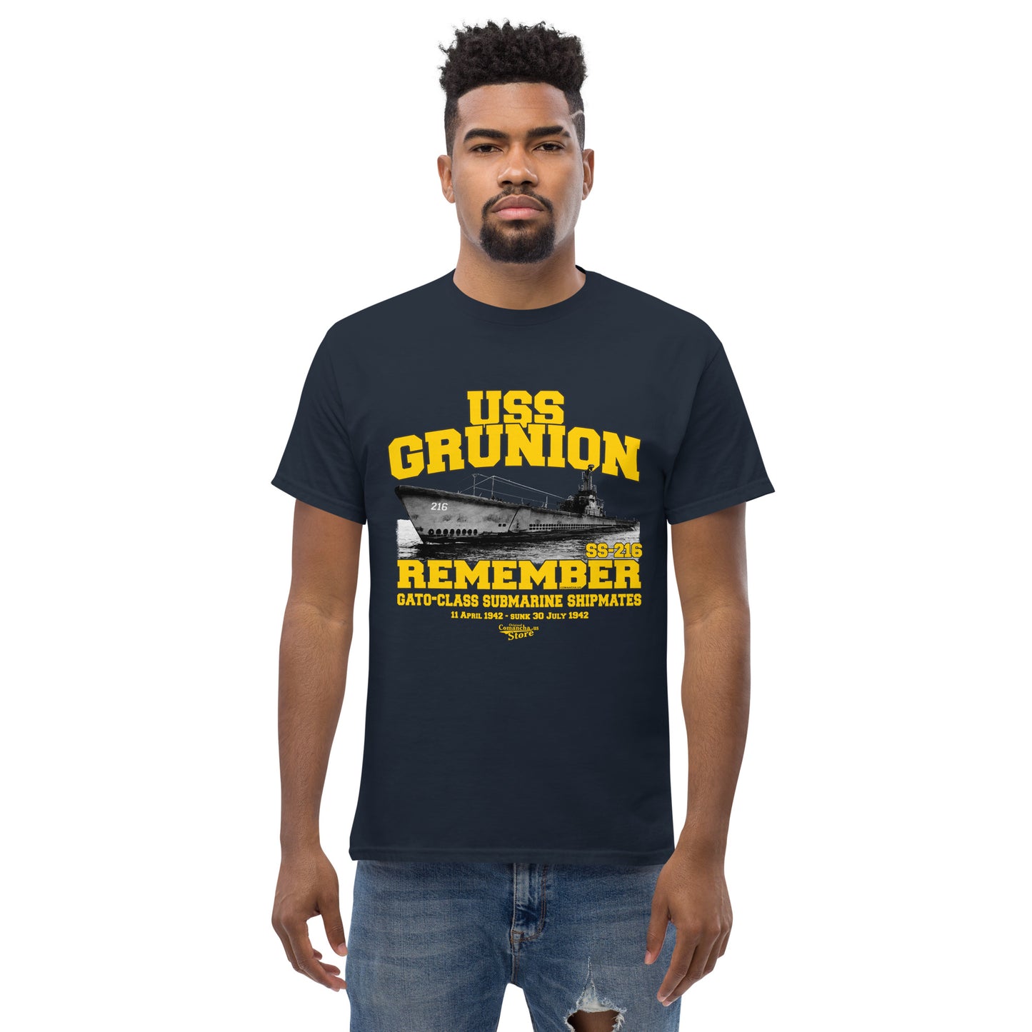 USS Grunion SS-216 submarine t-shirt