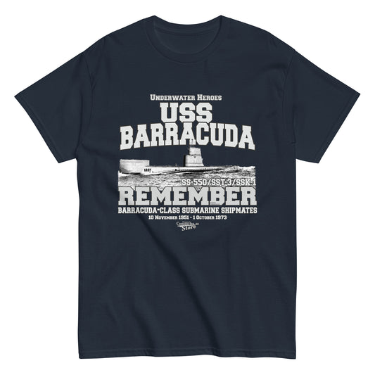 USS Barracuda K-1 submarine T-shirt