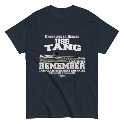 USS Tang SS/AGSS-563 submarine shipmates t-shirt