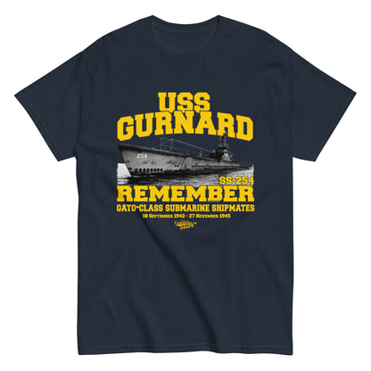 USS Gurnard SS-254 submarine t-shirt