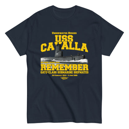 USS Cavalla SS-244 Submarine t-shirt