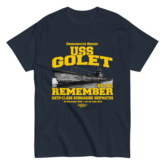 USS Golet SS-361 Submarine T-shirt