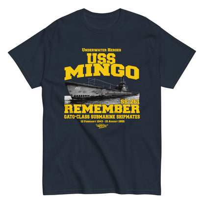 USS Mingo SS-261 Submarine T-shirt