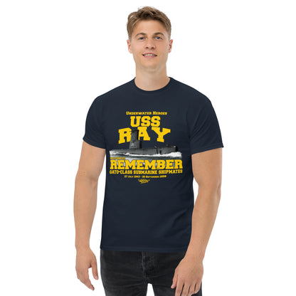 USS Ray SS/SSR-271 Submarine t-shirt