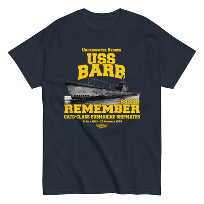 USS Barb SS-220 Submarine t-shirt