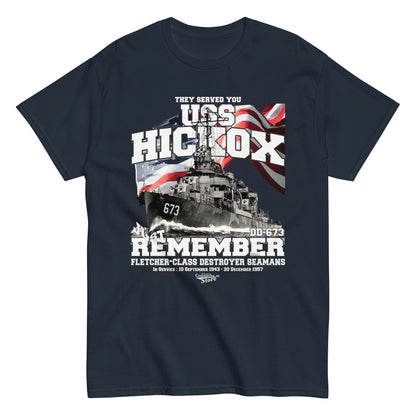 USS Hickox DD-673 destroyer t-shirt