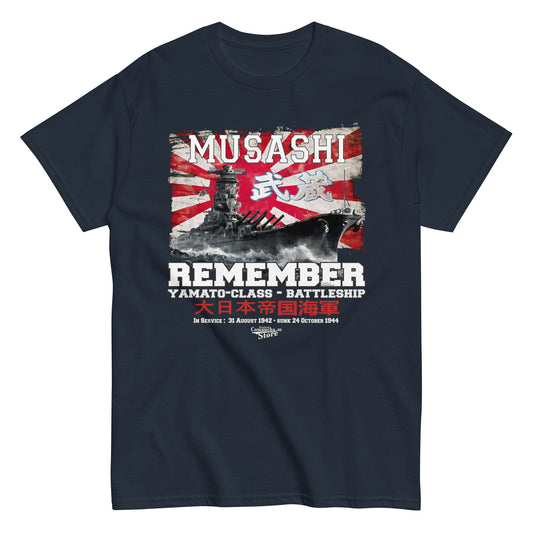 <strong>Musashi (武蔵) Battleship t-shirt</strong>