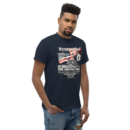 USS JOHN PAUL JONES tee, DDG-53 Destroyer Veterans T-Shirt, Comancha T-Shirts, USS JOHN PAUL JONES,Destroyer Veterans T-Shirt, US NAVY T-shirts,