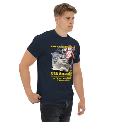 USS ARLEIGH BURKE DDG-51 t-shirt, USS ARLEIGH BURKE DDG-51 Veterans,USS ARLEIGH BURKE DDG-51 Destroyer Tee, Comancha Navy tees, US Navy T-shirt, US Navy veterans T-shirt,