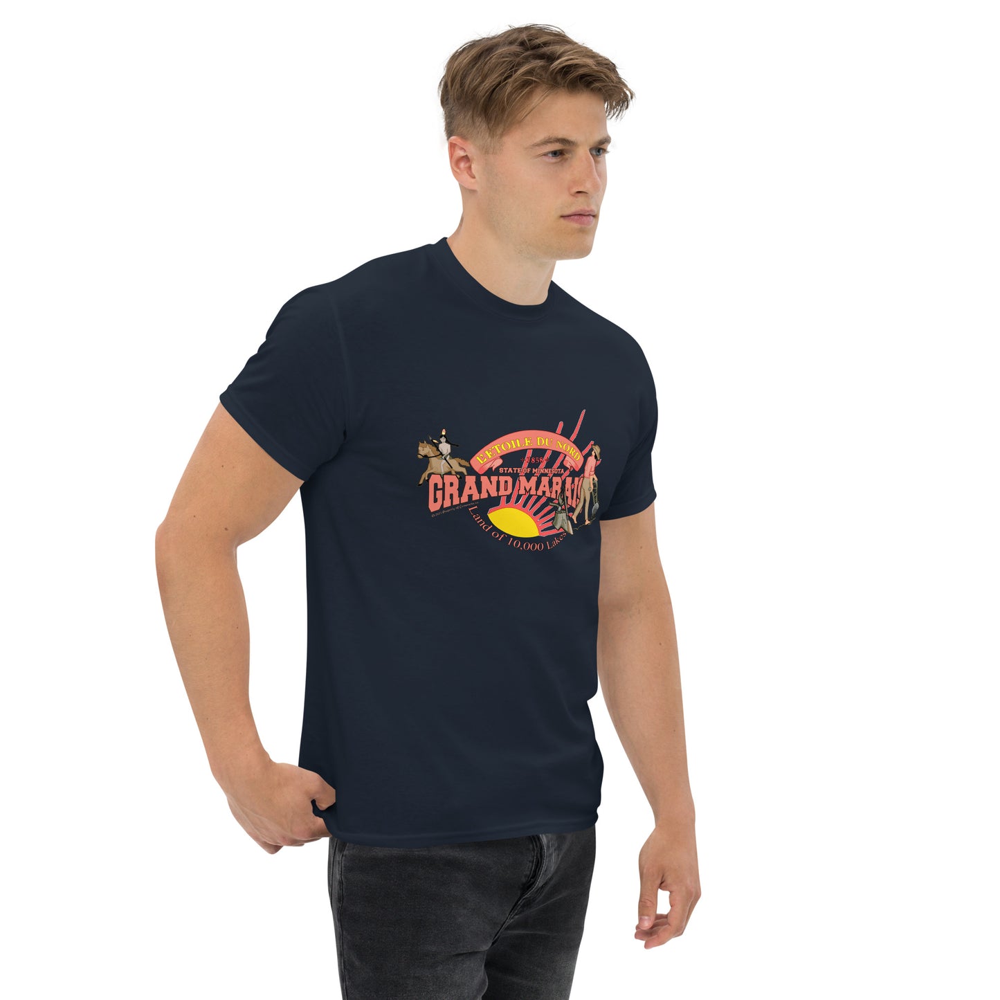 Grand Marais t-shirt,Minnesota t-shirt, Comancha Graphics,