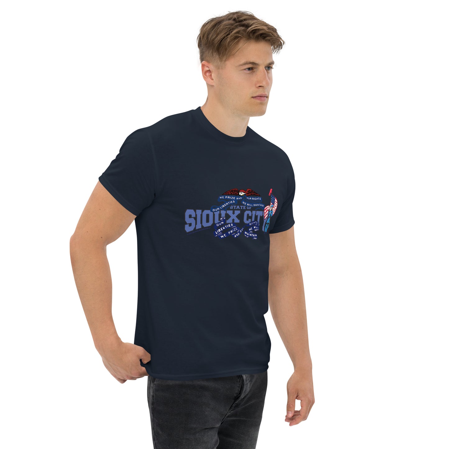 Sioux City t-shirt, Iowa T-shirt, Comancha Graphics,