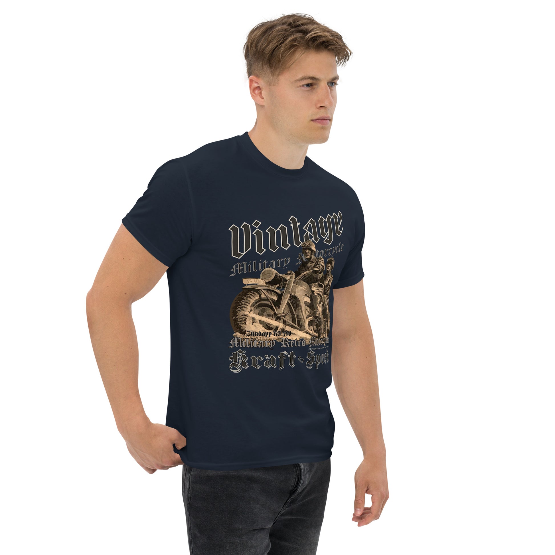 Zundapp motorcycle t-shirt,Zundapp t-shirt,Zundapp KS-750 t-shirt, German motorcycle t-shirt, Comancha Graphics,