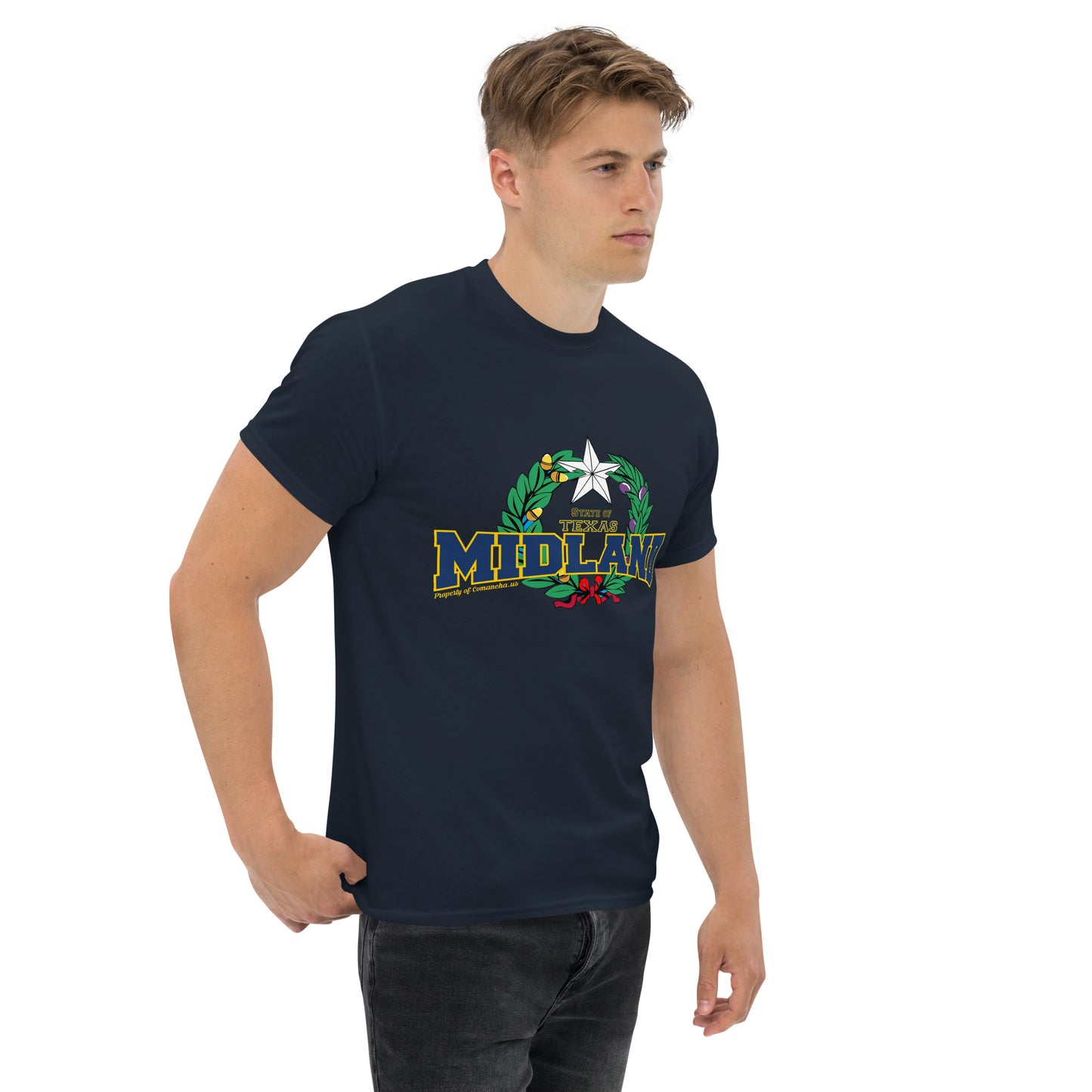 Midland State of Texas T-shirt, Comancha Graphics,