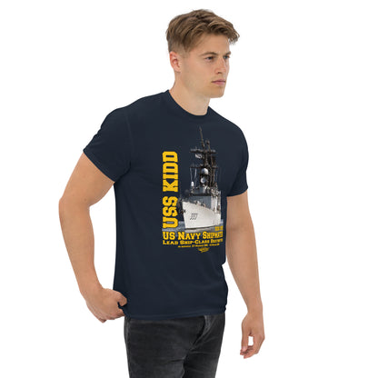 USS Kidd DDG-993 t-shirt,