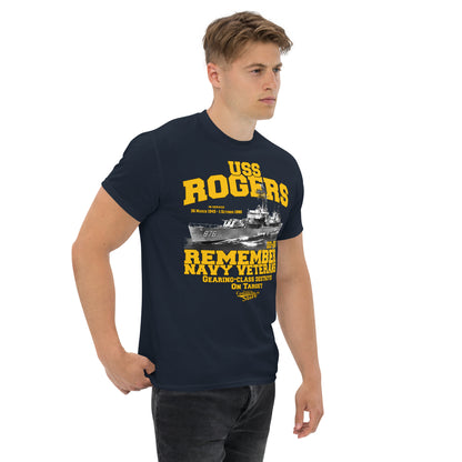 USS Rogers DD-876 Destroyer tee