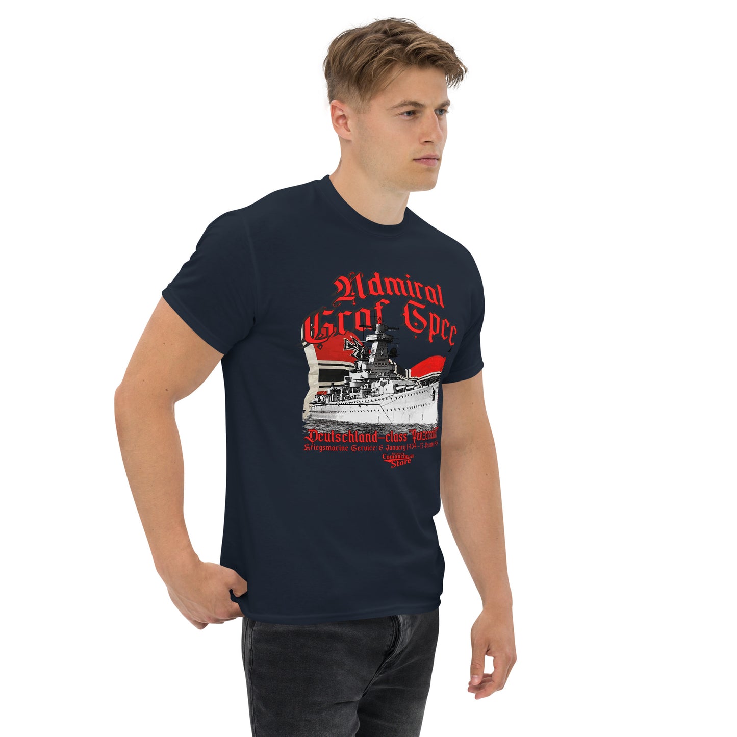 Admiral Graf Spee Battleship tee,