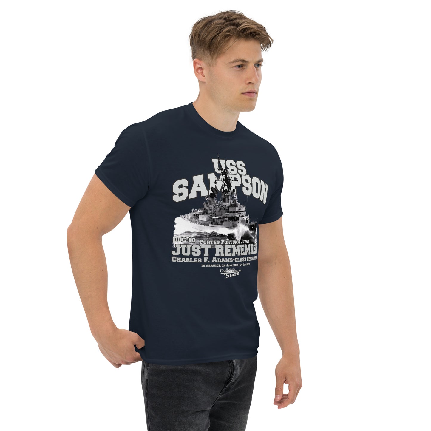 USS Sampson DDG-10 tee