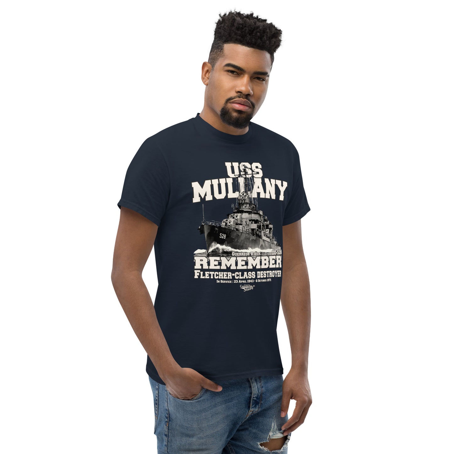 USS Mullany DD-528 t-shirt