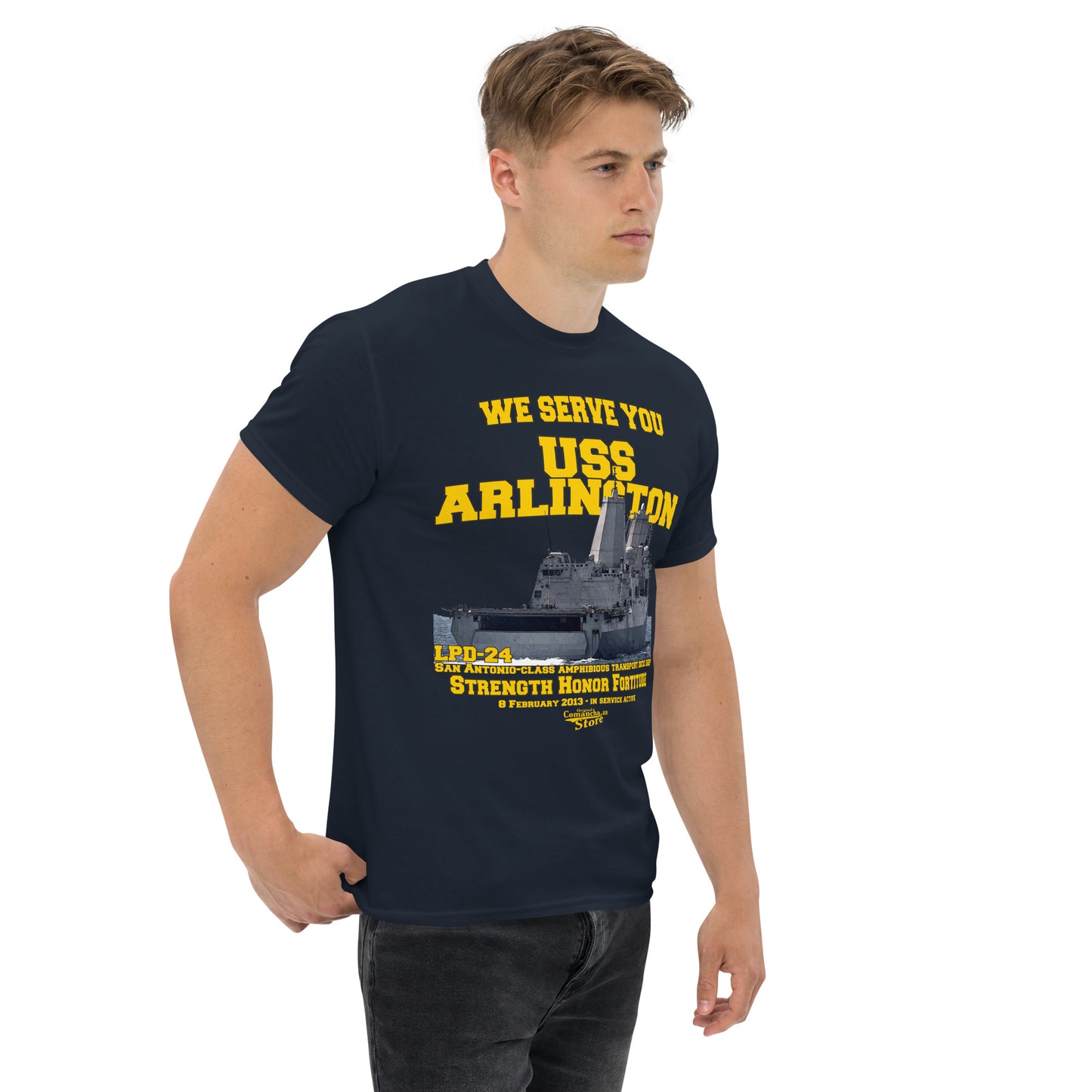 USS Arlington LPD-24 t-shirt