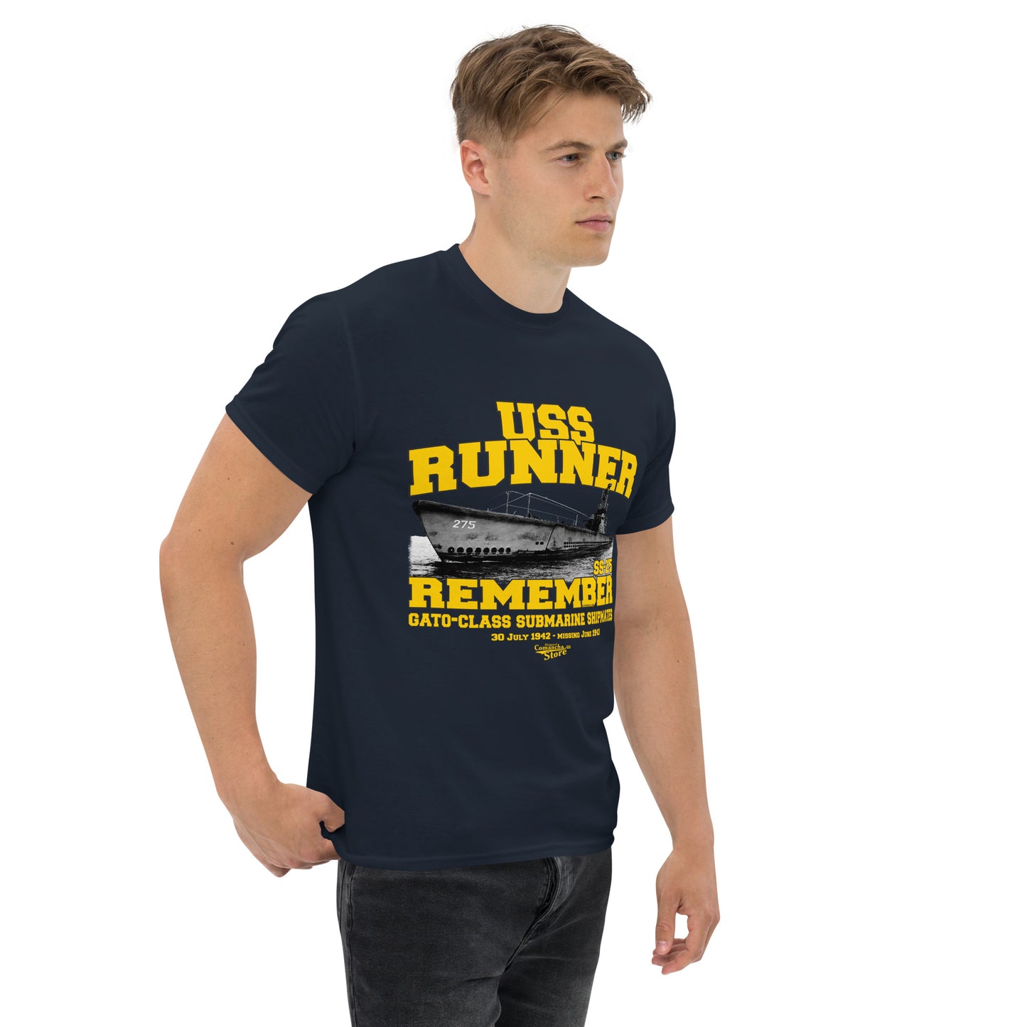 USS Runner SS-275 Submarine T-shirt