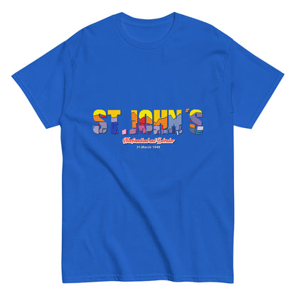 St.John tee,St.John Canada tee, T-Shirt Comancha.us, Comancha Design, Comancha graphics,