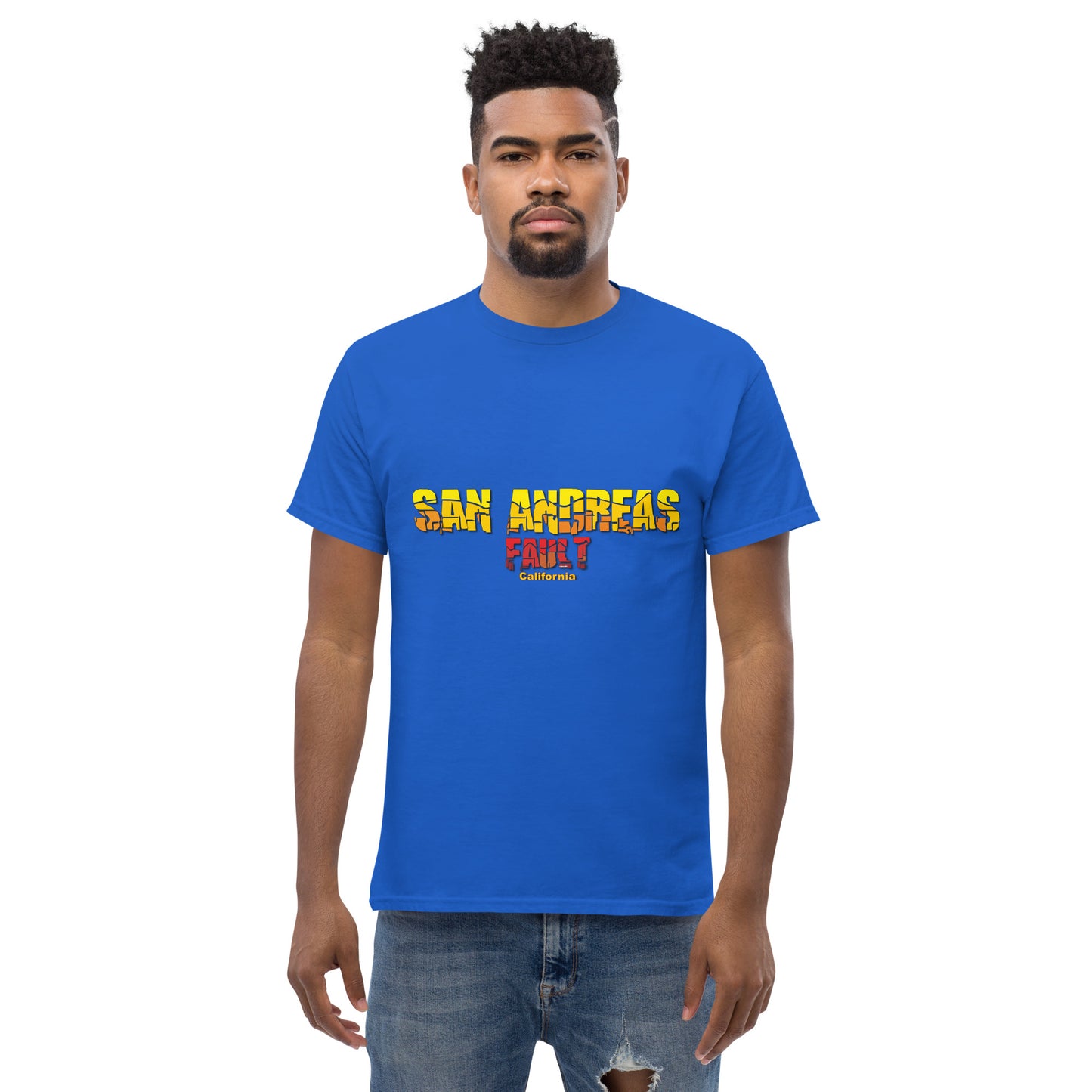 San Andreas Fault - California t-shirt