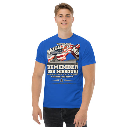 USS Missouri BB-63 Battleship t-shirt