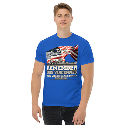 USS VINCENNES CG-49 Cruiser T-shirt , Comancha T-Shirt,