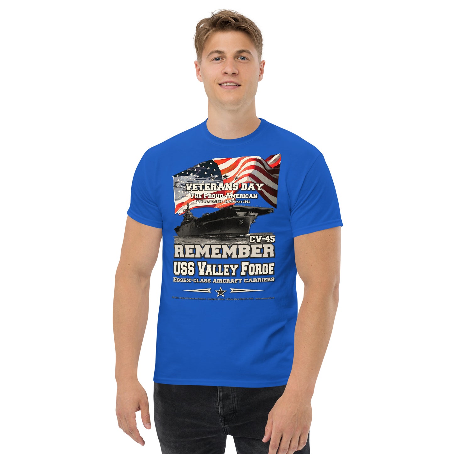 USS VALLEY FORGE CV-45, Aircraft Carrier T-shirt, Comancha T-shirt,