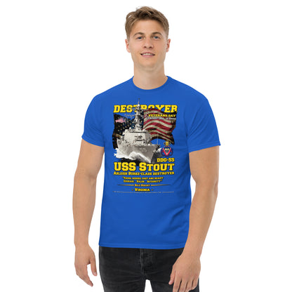 USS STOUT DDG-55 Destroyer Veterans t-shirt