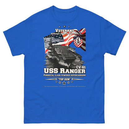 USS RANGER CV-61 Aircraft Carrier T-shirt