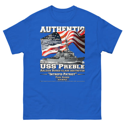 USS PREBLE DDG-88 Destroyer T-Shirt