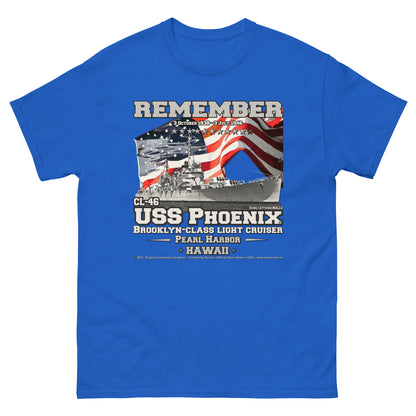 USS PHOENIX CL-46 Light Cruiser Veterans Classic T-Shirt,