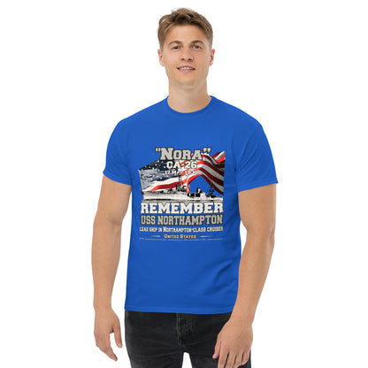 USS NORTHAMPTON CA-26 Cruiser Veterans Day T-shirt, Comancha T-shirts,