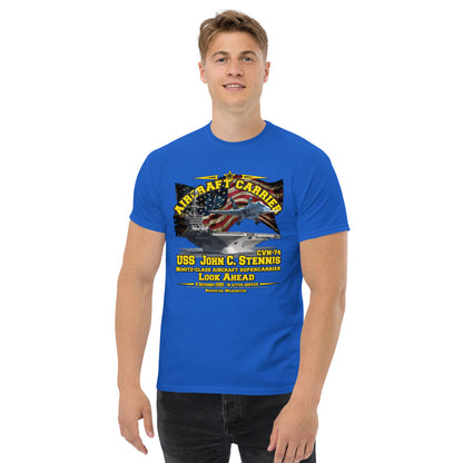 USS JOHN STENNIS CVN-74 Aircraft Carrier T-Shirt