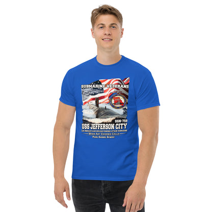 USS JEFFERSON SSN-759 Submarine T-Shirt