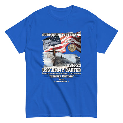 USS JIMMY CARTER SSN-23 t-shirt, US navy Tees, US navy Veterans t-shirts, Submarine Veterans Classic T-Shirt, Comancha Navy T-shirt, USS JIMMY CARTER SSN-23 Submarine t-shirt, Veterans submaarine T-Shirt, Comancha Store T-shirt,