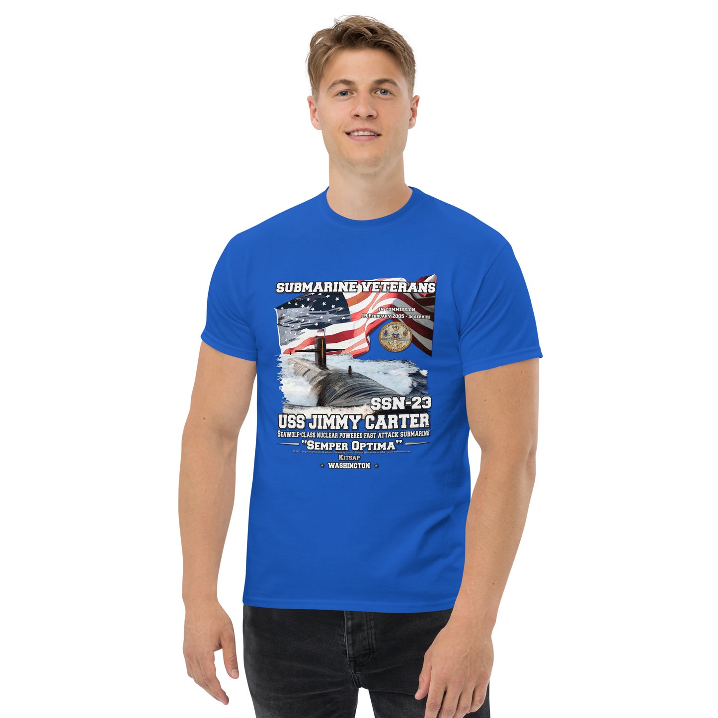 USS JIMMY CARTER SSN-23 Submarine T-Shirt